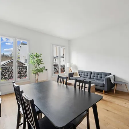 Apartamento Charming Appt - 1bd-2p - Near Canal Saint Martin